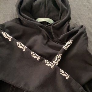 Off White Black Hoodie